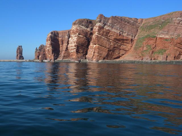 Lummenfelsen der Insel Helgoland